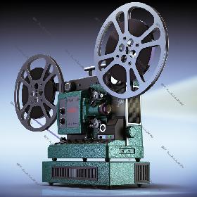 Retro Film Projector 16mm  Bill&Howell